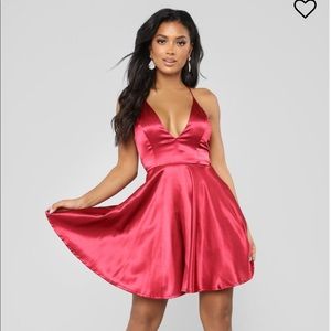 Red Fashion Nova Dress